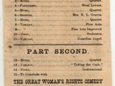 Variety Entertainment by the Manchester Literary Club at the Music Hall on April 2, 1874.